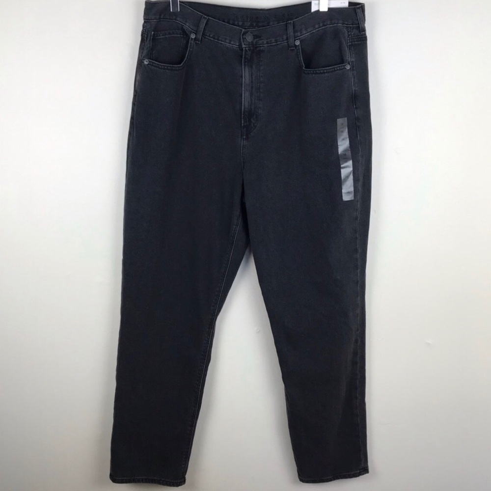 American Eagle Black Mom Jean 18 Long